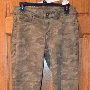 Camouflauge Low/Mid Waisted Jeans